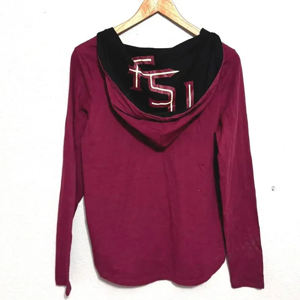 FSU Seminoles Hoodie Women's Medium NWT Florida State *SEE NOTES Colosseum Logo - Picture 4 of 8